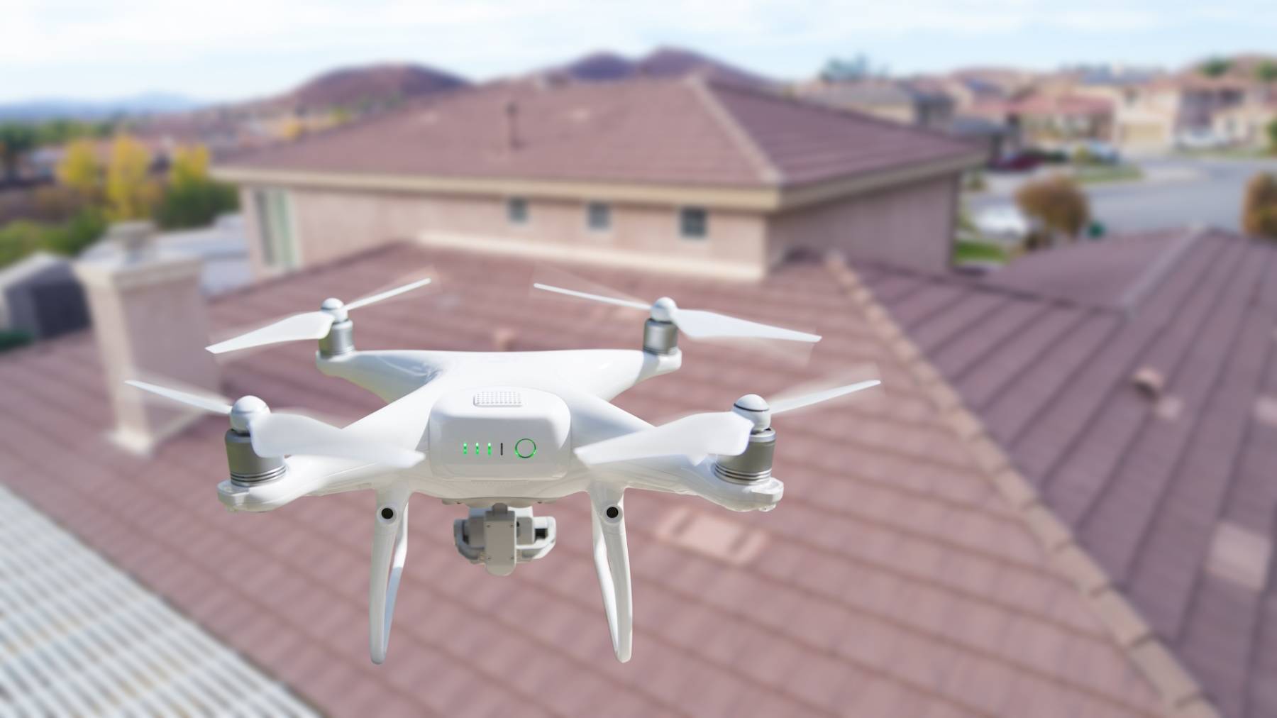 Aerial Drone Roof Inspection